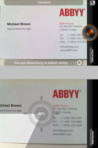 abbyy business card reader app android