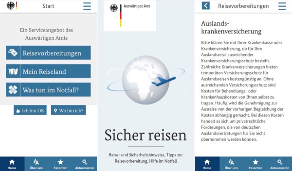 Sicher Reisen: Auswärtiges Amt Aktualisiert Reise-App Zum Start Der ...