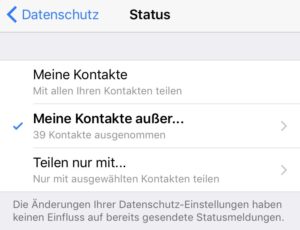 WhatsApp Status: Wo ist der alte Status hin & weitere Fragen