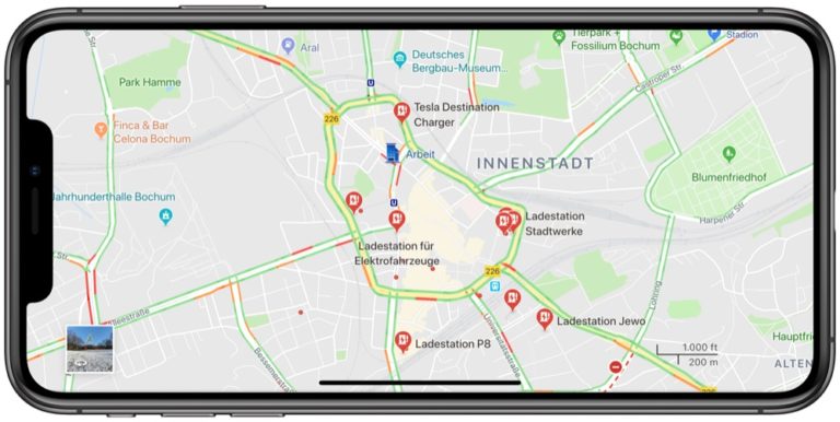 Google Maps zeigt jetzt Ladestationen für Elektrofahrzeuge