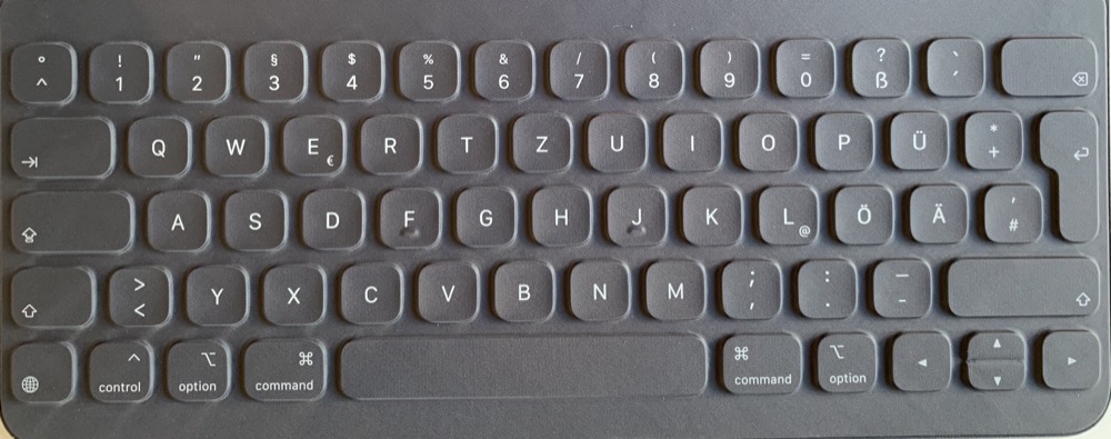 Im Test: iPad Smart Pro Folio Das für Keyboard 12,9\