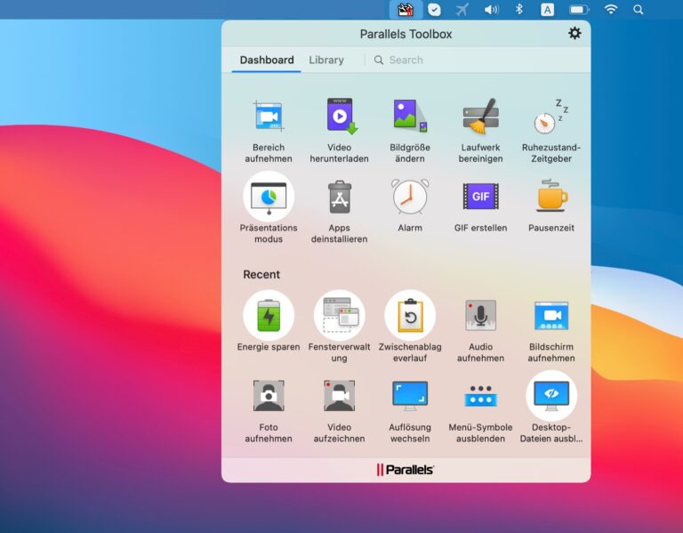 parallels toolbox 4.5