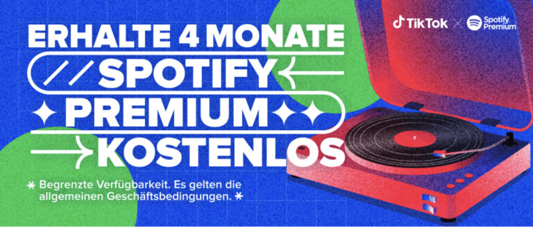 Spotify Premium: 4 Gratis-Monate für TikTok-User - appgefahren.de