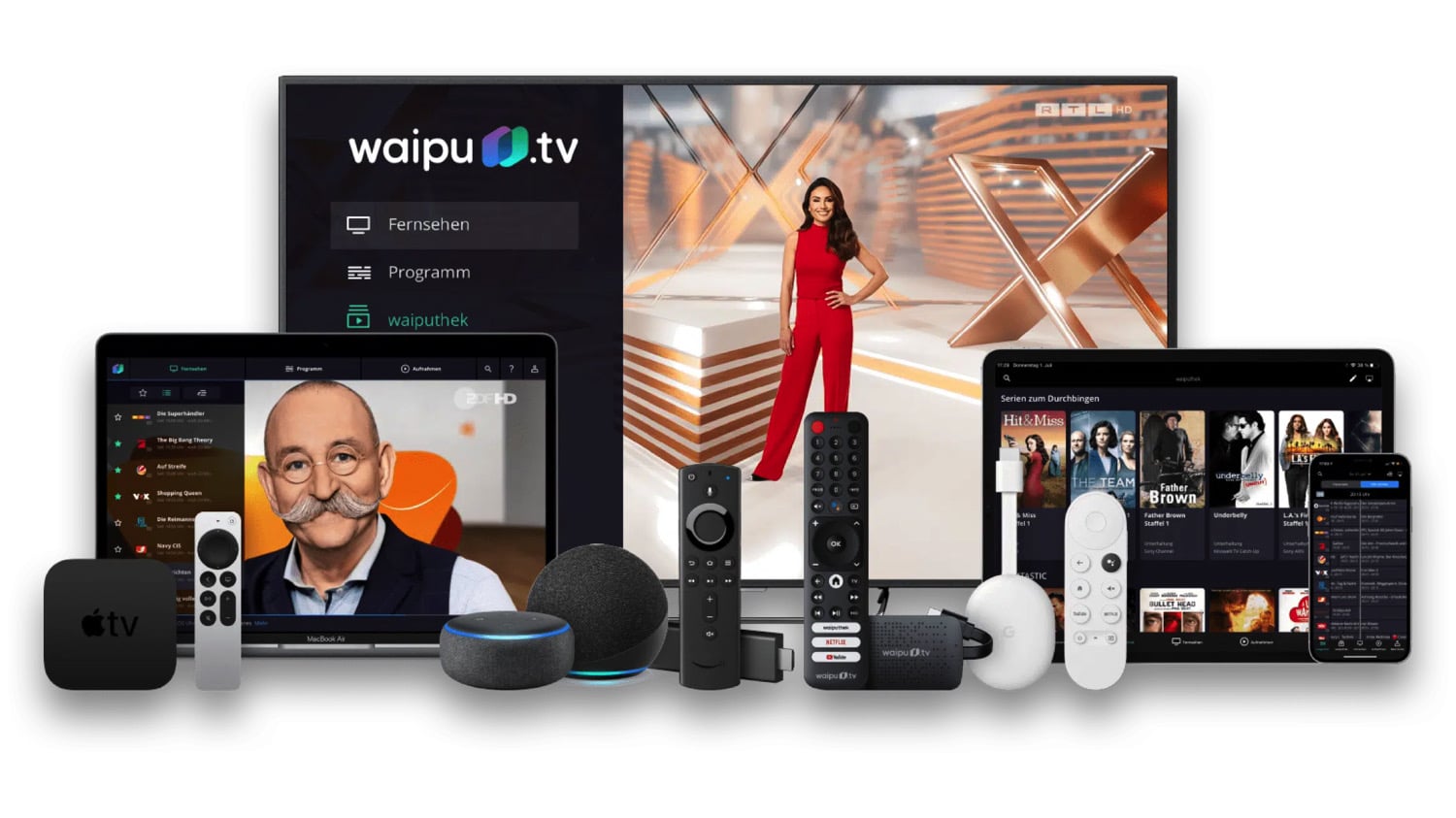 Waipu.tv gratis: So schaut ihr kostenlos Live-TV auf dem Streamingdienst
