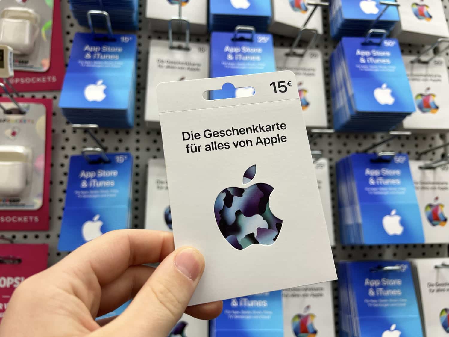 Rewe ab 3.4.] Apple Gift Cards, DB Bahn, Zalando und Christ, apple gift  cards rabatt 