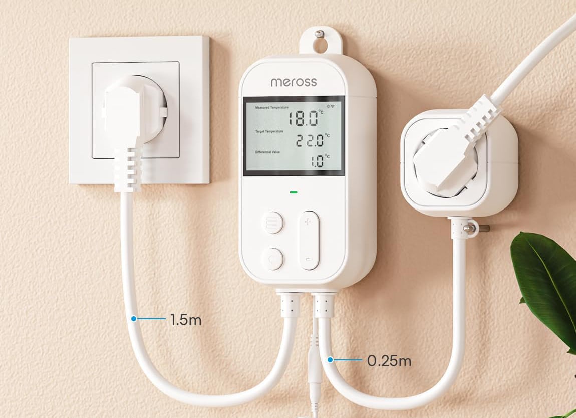 Meross Smart Thermostat Steckdose: Jetzt auch in Deutschland verfügbar