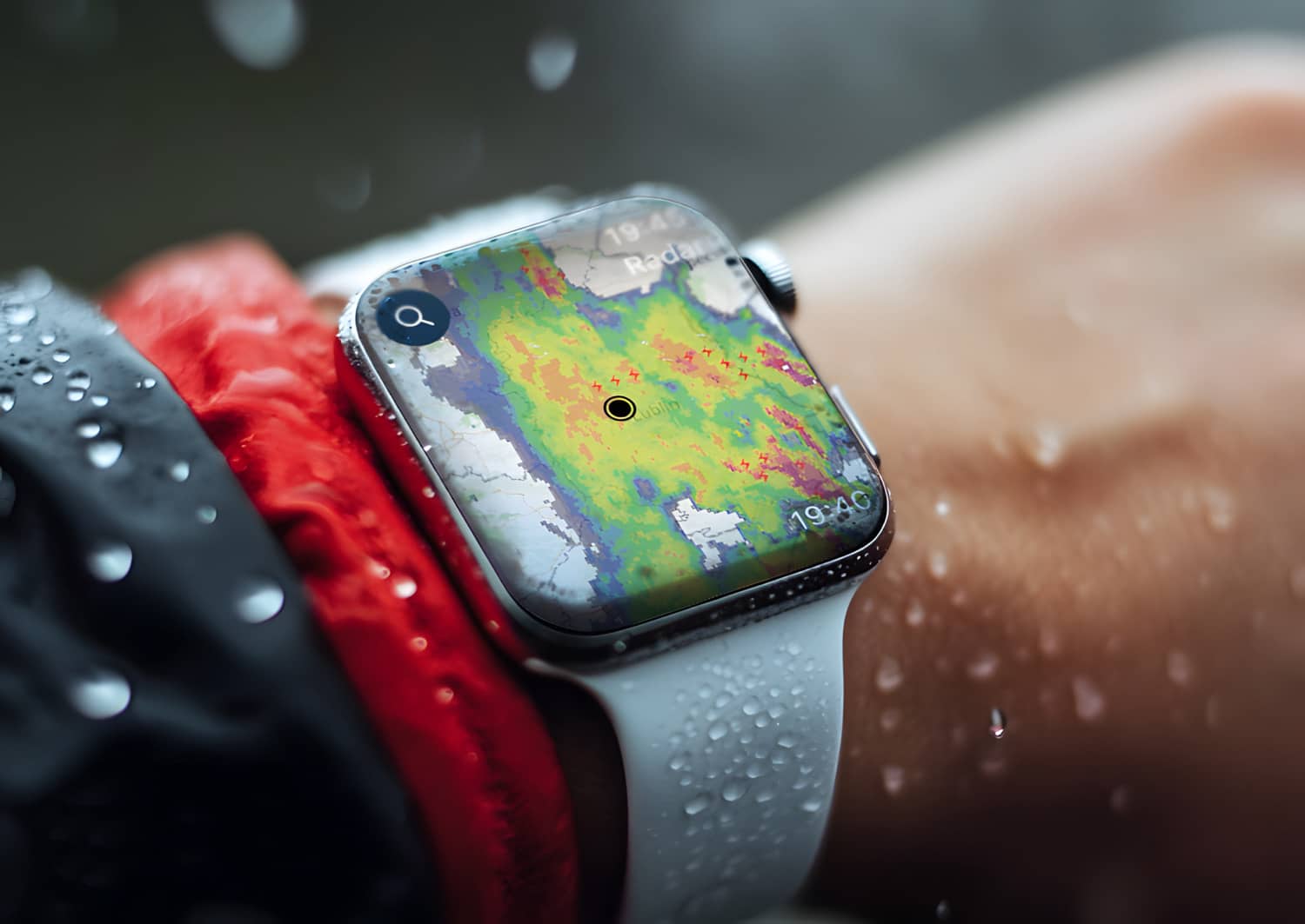 Weather map app now with live radar on Apple Watch