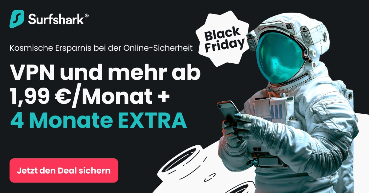 Jetzt bis 87 Prozent Black Friday Rabatt sichern